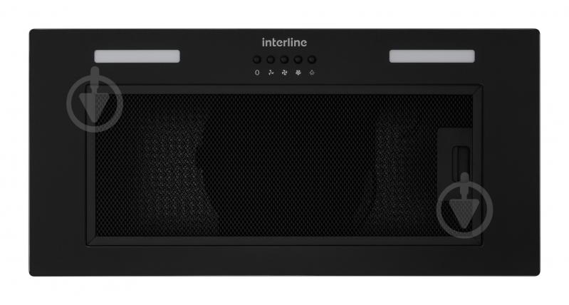Витяжка Interline LINE S BL A/60 GL/PB - фото 2