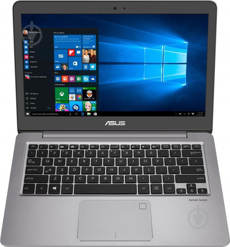 Ноутбук Asus ZenBook UX310UA-FC962T 13,3" (90NB0CJ1-M15810) grey - фото 8