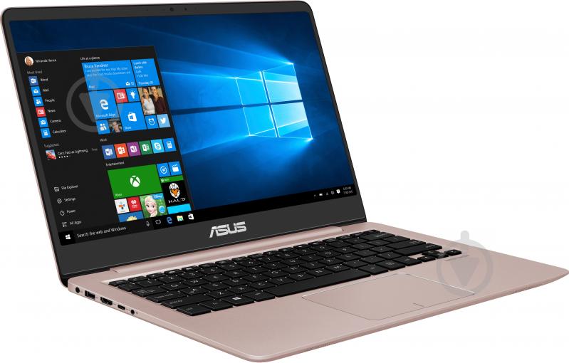 Ноутбук Asus ZenBook UX410UA-GV349T 14" (90NB0DL4-M07220) rose gold - фото 2