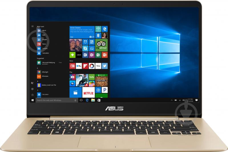 Ноутбук Asus ZenBook UX430UN-GV048T 14" (90NB0GH6-M00610) gold - фото 1