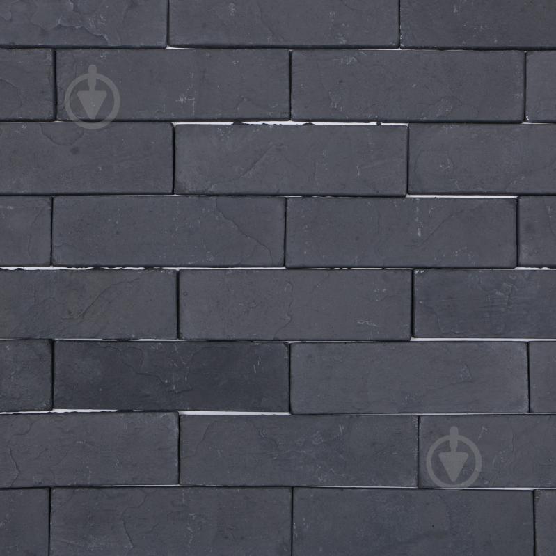 Плитка бетонная прямая Stone Master Wall Brick Nero 0,52 кв.м - фото 1