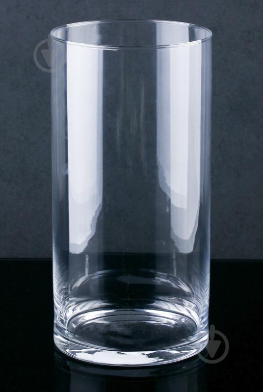 Ваза стеклянная Wrzesniak Glassworks 25х12,5 25 см прозрачная - фото 1