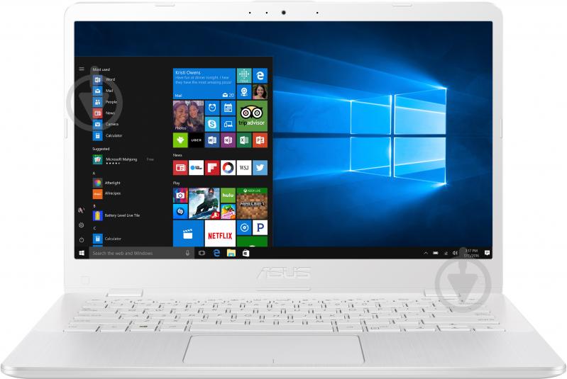 Ноутбук Asus VivoBook X405UA-BM253 14" (90NB0FA6-M03620) white - фото 1