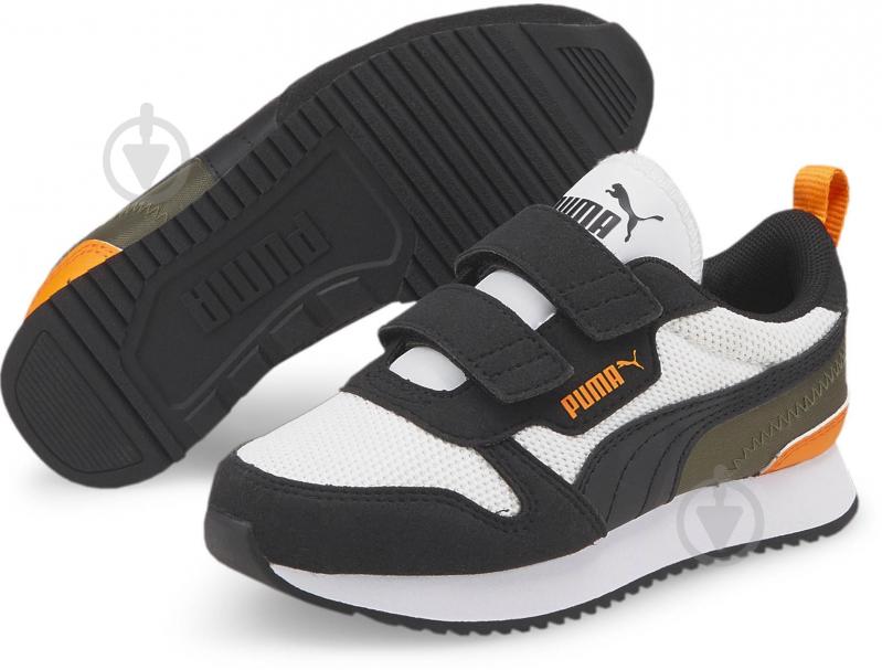 Кроссовки Puma Puma R78 V PS 37361723 р.29 черно-белые - фото 4 Кроссовки Puma Puma R78 V PS 37361723 р.29 черно-белые - фото 4