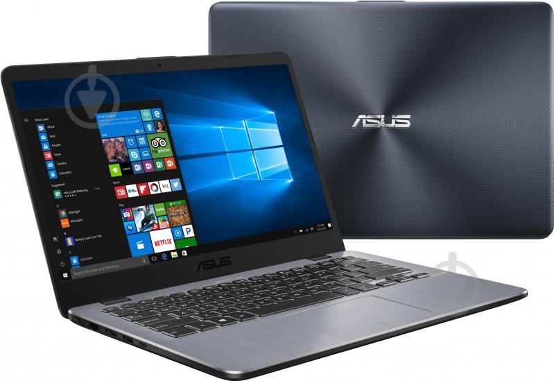 Ноутбук Asus VivoBook X405UQ-BM176 14" (90NB0FN8-M02570) dark grey - фото 9