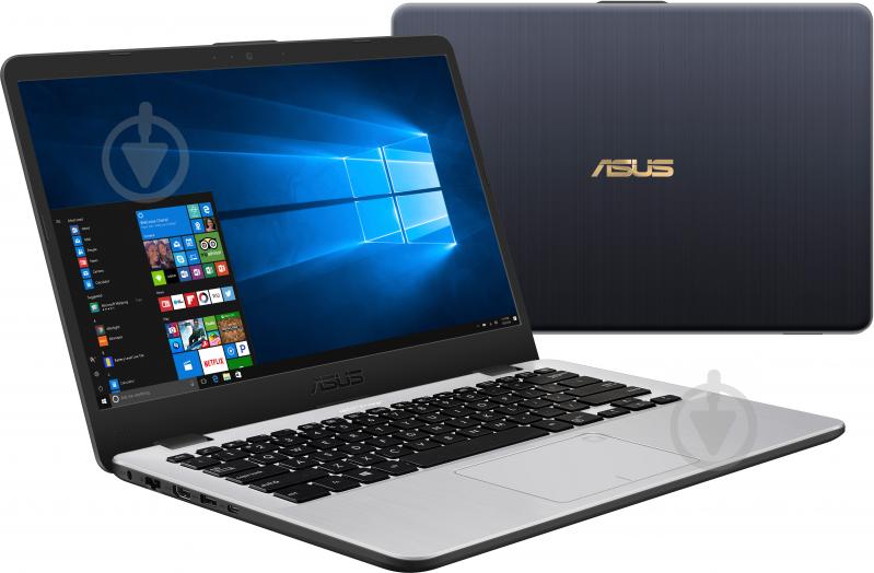 Ноутбук Asus VivoBook X405UR-BM029 14" (90NB0FB8-M00300) grey - фото 9