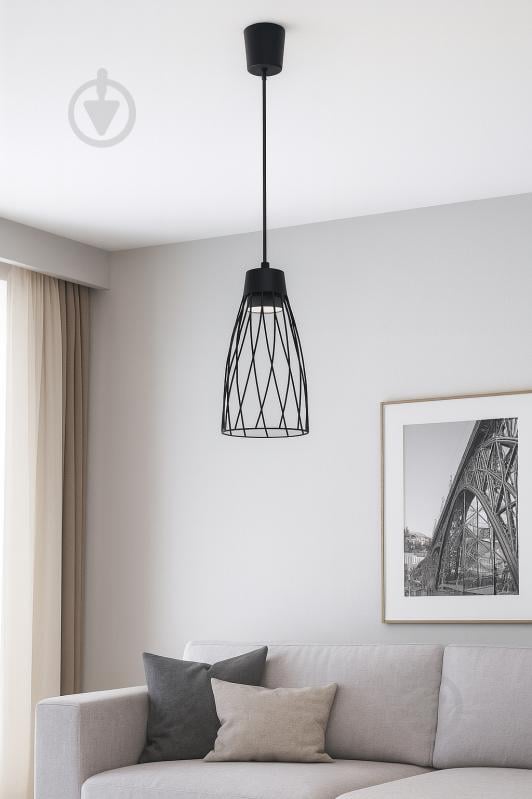 Светильник подвесной LIGHT SET KOSA 1x/GU10 черный - фото 2