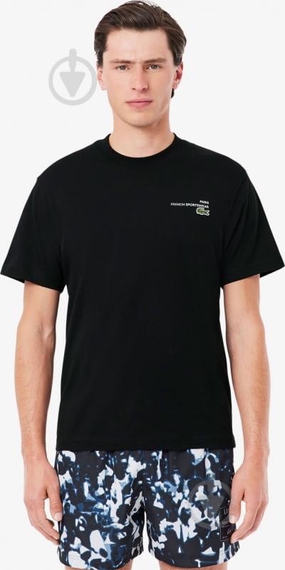 Футболка Lacoste TH9880-031 р.р.5 черный - фото 1
