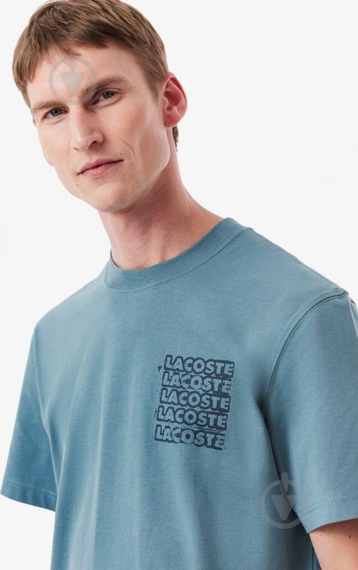 Футболка Lacoste TH0288-CUN р.р.6 синій - фото 6