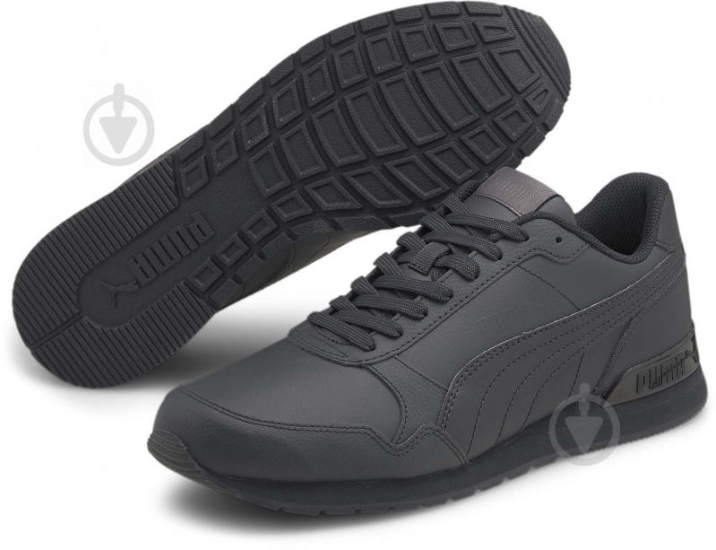 Кроссовки мужские зимние Puma ST Runner v2 Full L 36527726 р.45 черные - фото 1