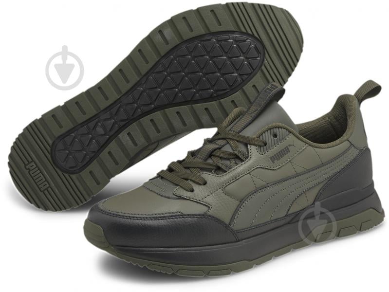 Кроссовки мужские демисезонные Puma R78 TREK LTH 38320203 р.41 зеленые - фото 1 Кроссовки мужские демисезонные Puma R78 TREK LTH 38320203 р.41 зеленые - фото 1