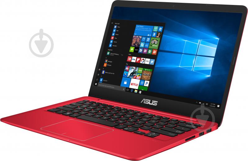 Ноутбук Asus VivoBook X411UQ-EB093 14" (90NB0GE5-M01600) red - фото 5