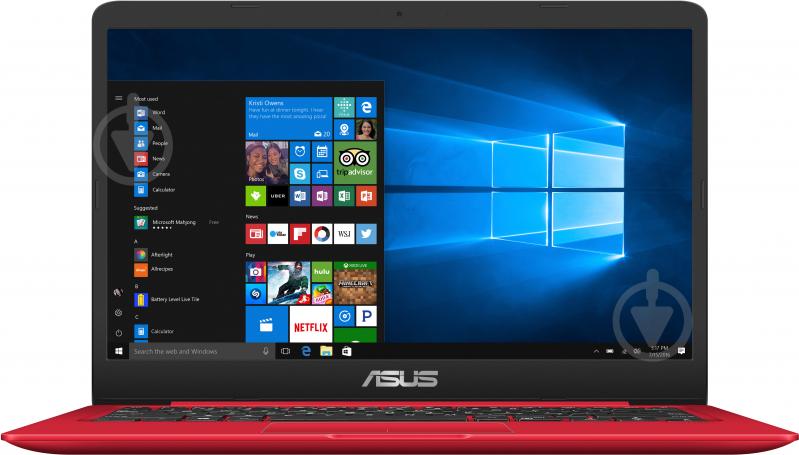 Ноутбук Asus VivoBook X411UQ-EB093 14" (90NB0GE5-M01600) red - фото 1