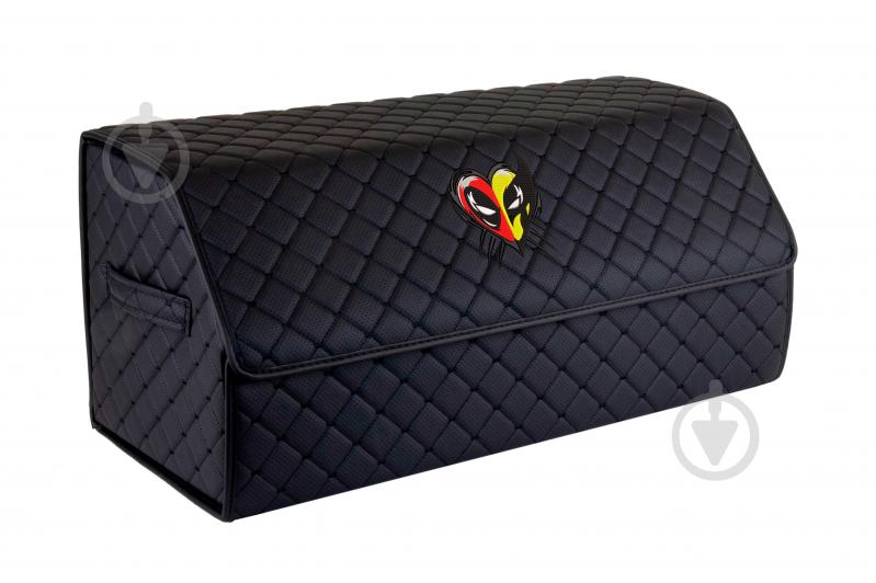 Сумка автомобільна ECO L 30x30x65 см Deadpool & Wolverine EVAtech чорний - фото 1