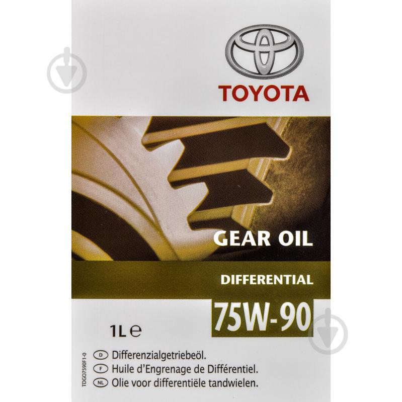 Мастило трансмісійне Toyota Differential Gear Oil 75W-90 1 л (0888581592) - фото 2