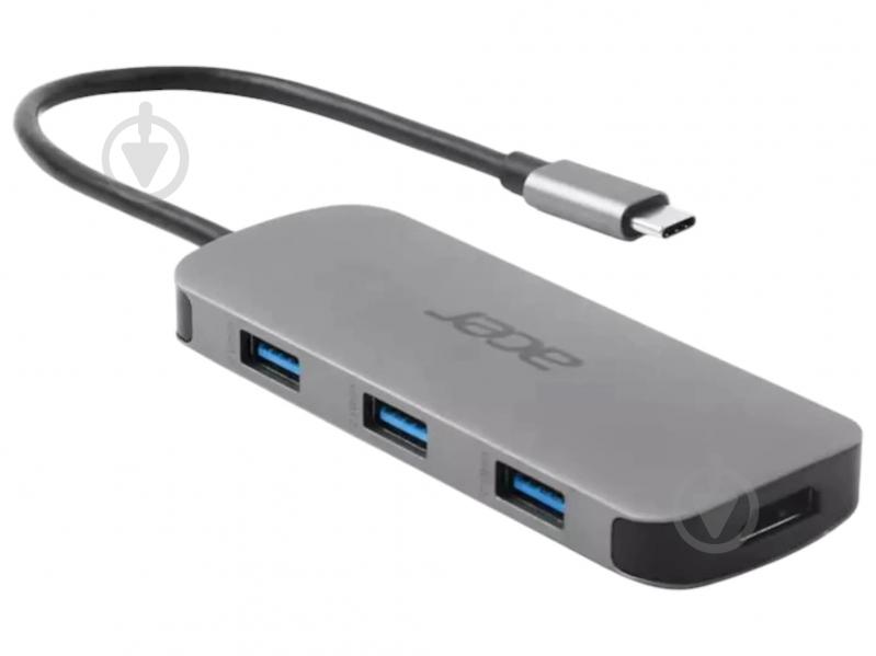 USB-хаб Acer 7 в 1 HP.DSCAB.018 - фото 1 USB-хаб Acer 7 в 1 HP.DSCAB.018 - фото 1