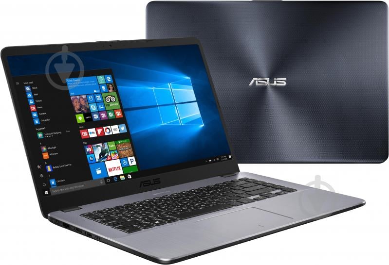 Ноутбук Asus VivoBook X505BA-BR016 15,6" (90NB0G12-M01110) grey - фото 9