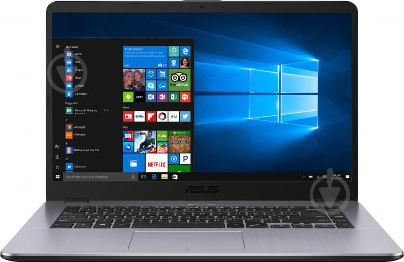 Ноутбук Asus VivoBook X505BA-BR016 15,6" (90NB0G12-M01110) grey - фото 2