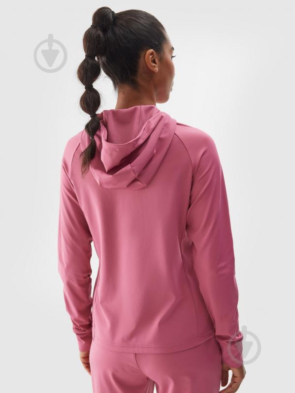 Джемпер 4F SWEATSHIRT FNK F406 4FWAW24TFSWF406-53S р.XL рожевий - фото 4