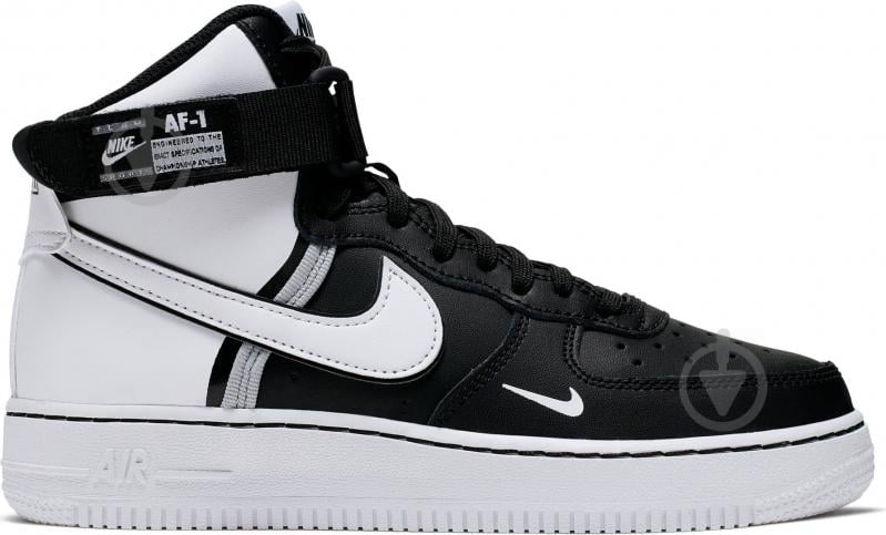 Кроссовки для мальчиков Nike AIR FORCE 1 HIGH LV8 2 (GS) CI2164-010 р.36 черные - фото 3