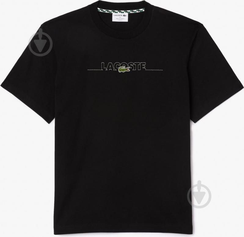 Футболка Lacoste TH3836-031 р.р.6 черный - фото 4 Футболка Lacoste TH3836-031 р.р.6 черный - фото 4