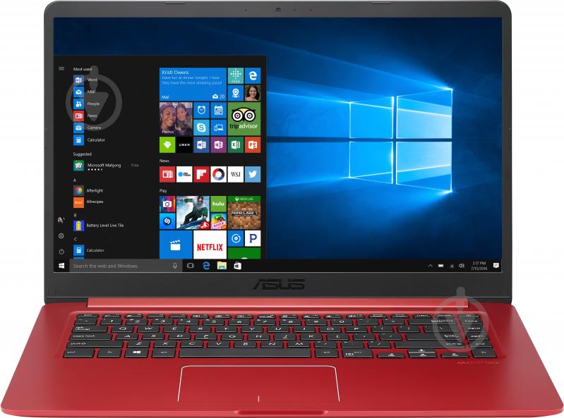 Ноутбук Asus VivoBook X510UA-BQ323 15,6" (90NB0FQ3-M04490) red - фото 2