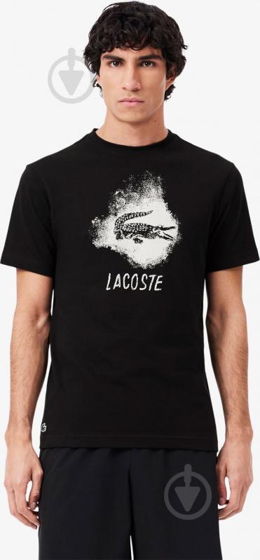 Футболка Lacoste TH8917-031 р.р.6 черный - фото 1 Футболка Lacoste TH8917-031 р.р.6 черный - фото 1