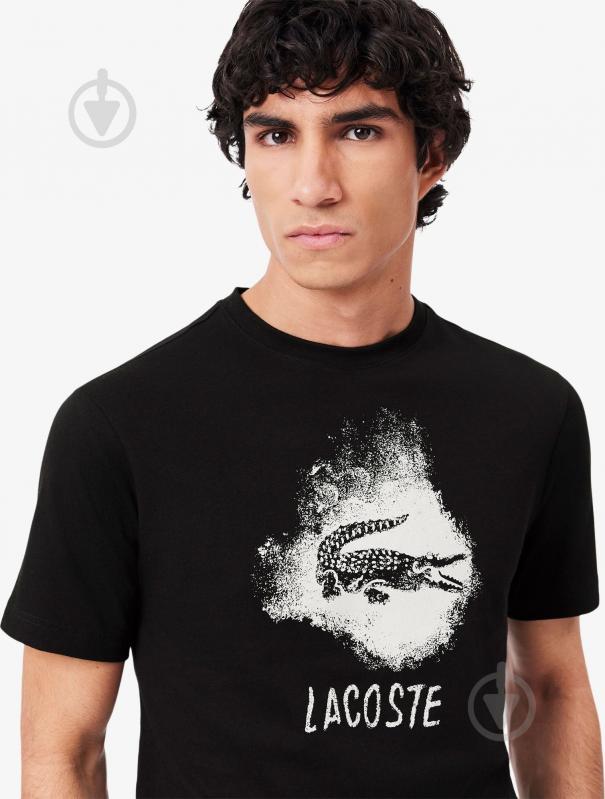 Футболка Lacoste TH8917-031 р.р.6 черный - фото 2 Футболка Lacoste TH8917-031 р.р.6 черный - фото 2