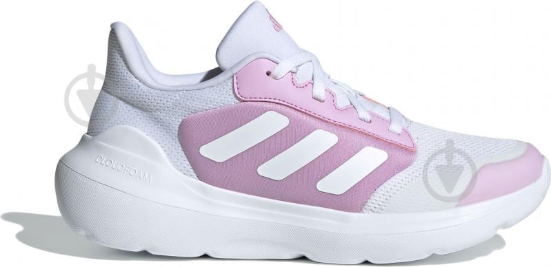 Кроссовки для девочек Adidas TENSAUR RUN 3.0 J IE3547 р.36 белые с розовым - фото 1 Кроссовки для девочек Adidas TENSAUR RUN 3.0 J IE3547 р.36 белые с розовым - фото 1