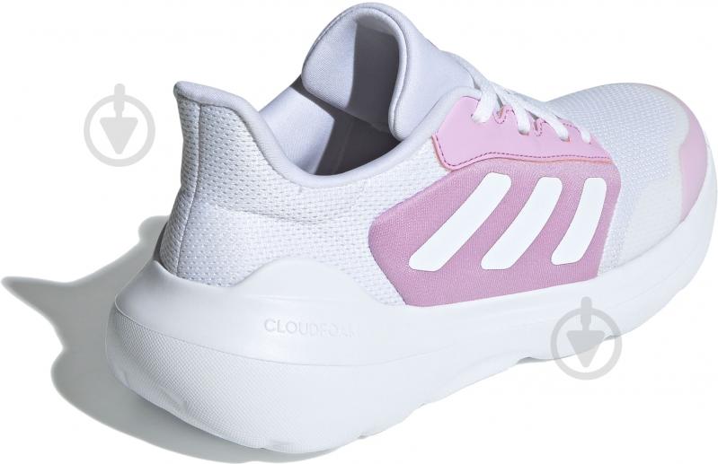 Кроссовки для девочек Adidas TENSAUR RUN 3.0 J IE3547 р.36 белые с розовым - фото 4