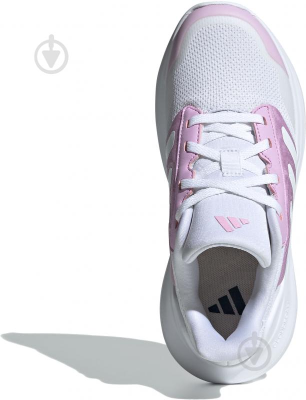 Кроссовки для девочек Adidas TENSAUR RUN 3.0 J IE3547 р.36 белые с розовым - фото 7