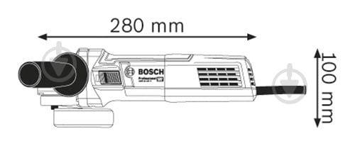 Болгарка (кутова шліфмашина) Bosch Professional GWS 9-125 S 0615990N3G - фото 3