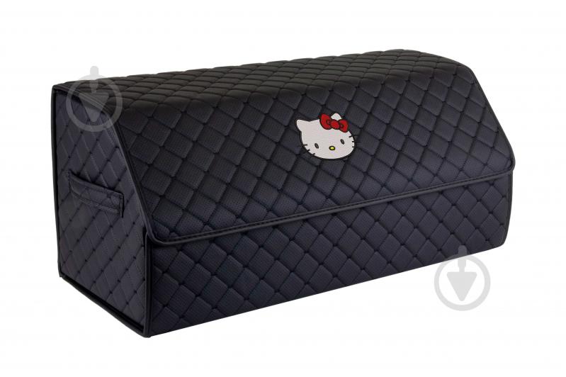 Сумка автомобільна ECO L 30x30x65 см Hello Kitty EVAtech чорний - фото 1 Сумка автомобільна ECO L 30x30x65 см Hello Kitty EVAtech чорний - фото 1