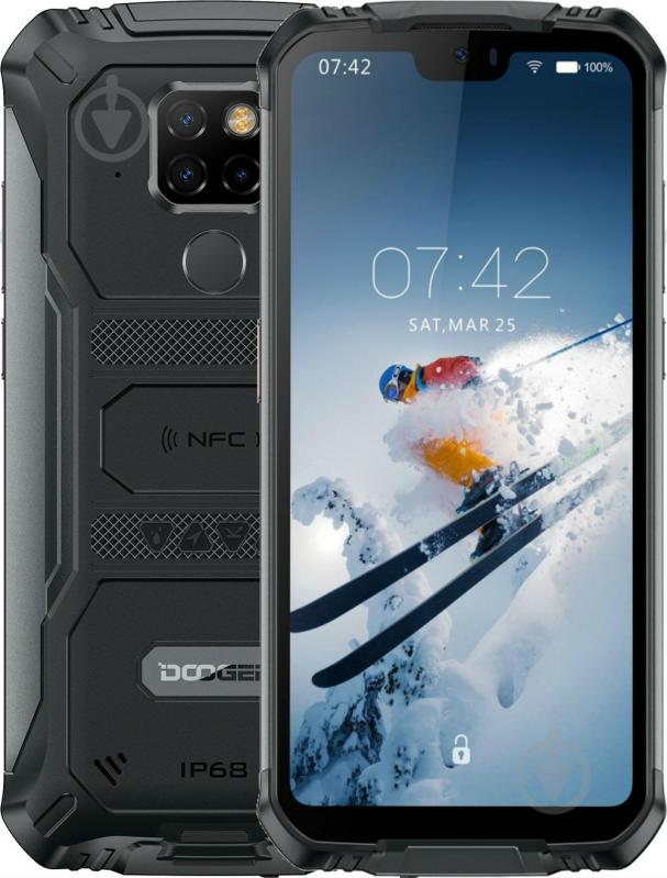 Смартфон Doogee S68 Pro 6/128GB black - фото 1