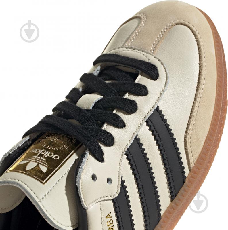 Кросівки жіночі демісезонні Adidas SAMBA OG W ID0478 р.36 2/3 бежеві - фото 7