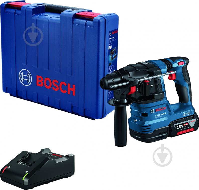 Перфоратор Bosch Professional GBH 185-LI 1 x GBA 18V 4.0Ah 0611924022 - фото 1