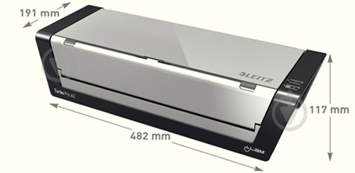 Ламінатор iLAM Touch Turbo Pro A3 250 мкн 7519-00-00 Leitz - фото 4