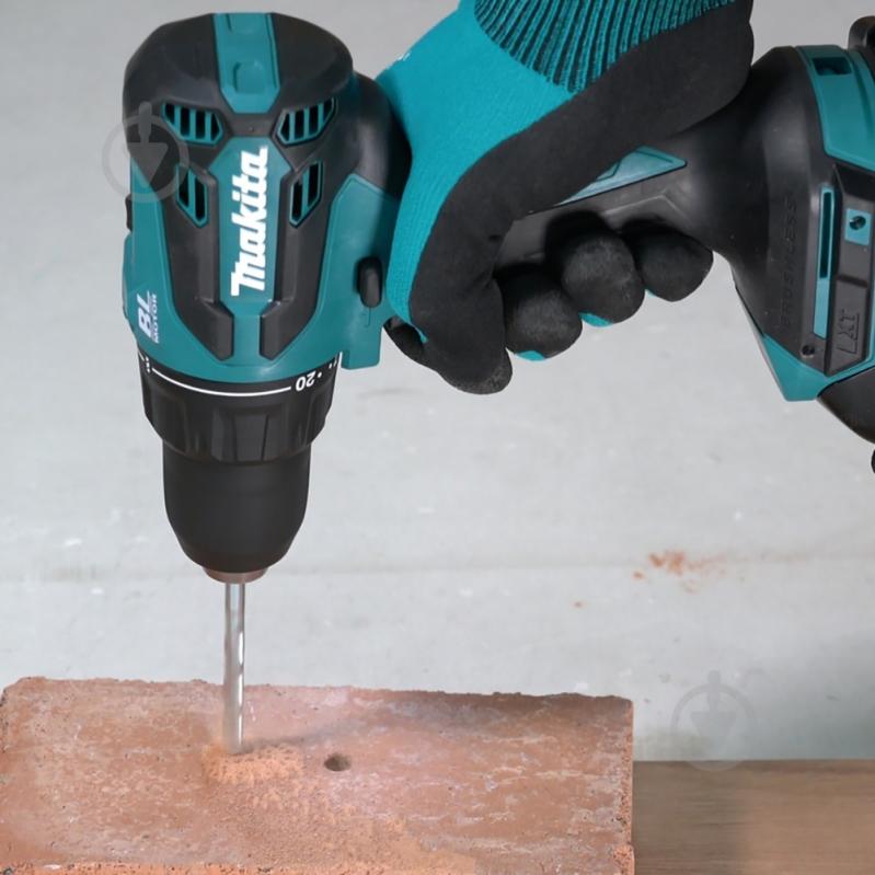 Шуруповерт ударный аккумуляторный Makita LXT Basic DHP490WV - фото 6