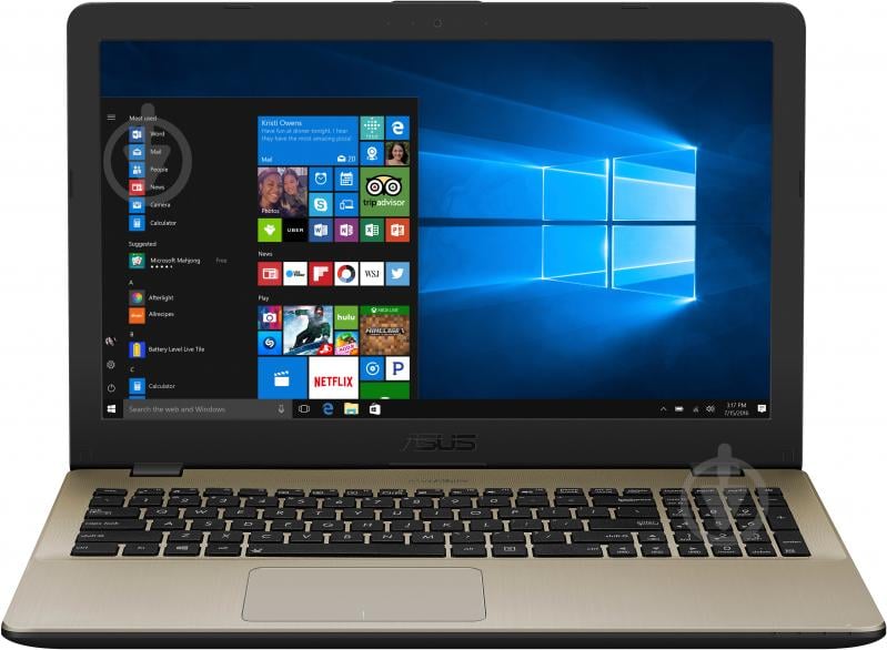 Ноутбук Asus VivoBook X542UF-DM028 15,6" (90NB0IJ3-M00360) gold - фото 2