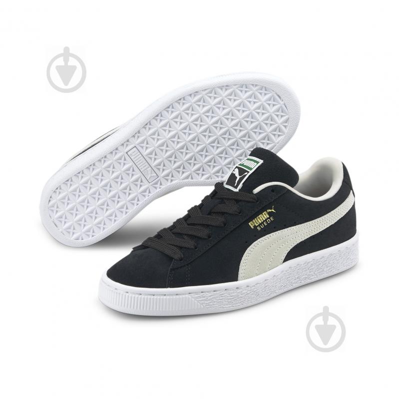 Кроссовки детские демисезонные Puma SUEDE CLASSIC XXI JR 38056001 р.36 черные - фото 2