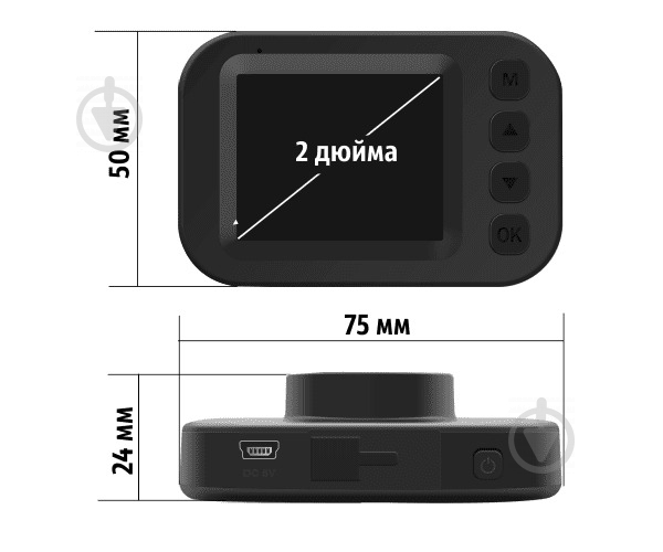 Відеореєстратор Carcam H2maxW - фото 4