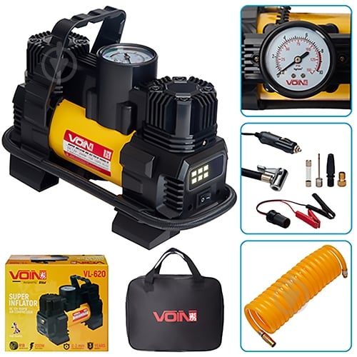 Компресор автомобільний Voin VL-620 - фото 1