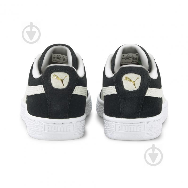 Кросівки дитячі демісезонні Puma SUEDE CLASSIC XXI JR 38056001 р.39 чорні - фото 3