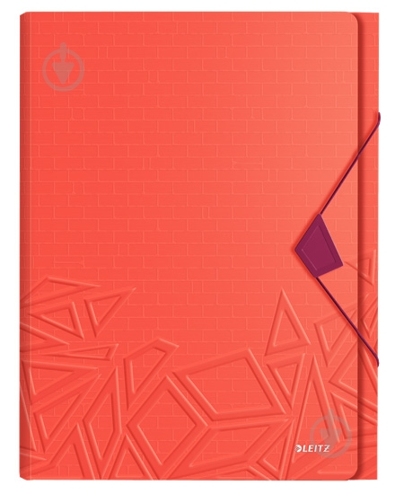 Папка с отделениями UrbanChic A4 PP красная 39970024 Leitz - фото 1 Папка с отделениями UrbanChic A4 PP красная 39970024 Leitz - фото 1