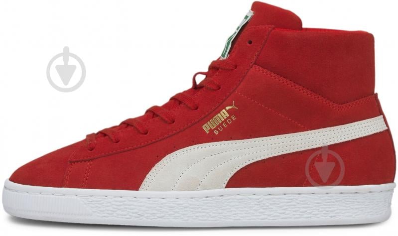 Кроссовки мужские зимние Puma Suede Mid XXI 38020503 р.44,5 красные - фото 2