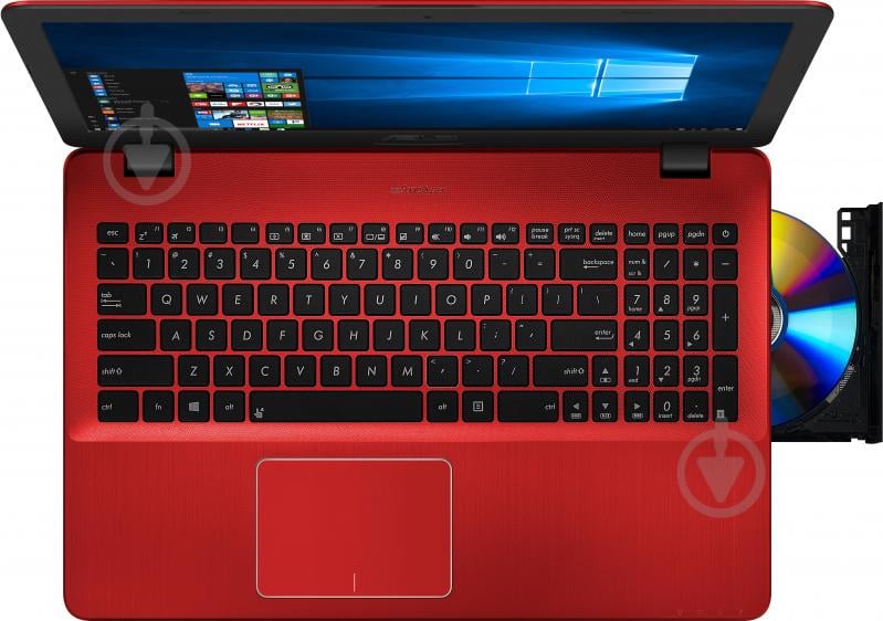 Ноутбук Asus VivoBook X542UR-DM207 15,6" (90NB0FE4-M02610) red - фото 4