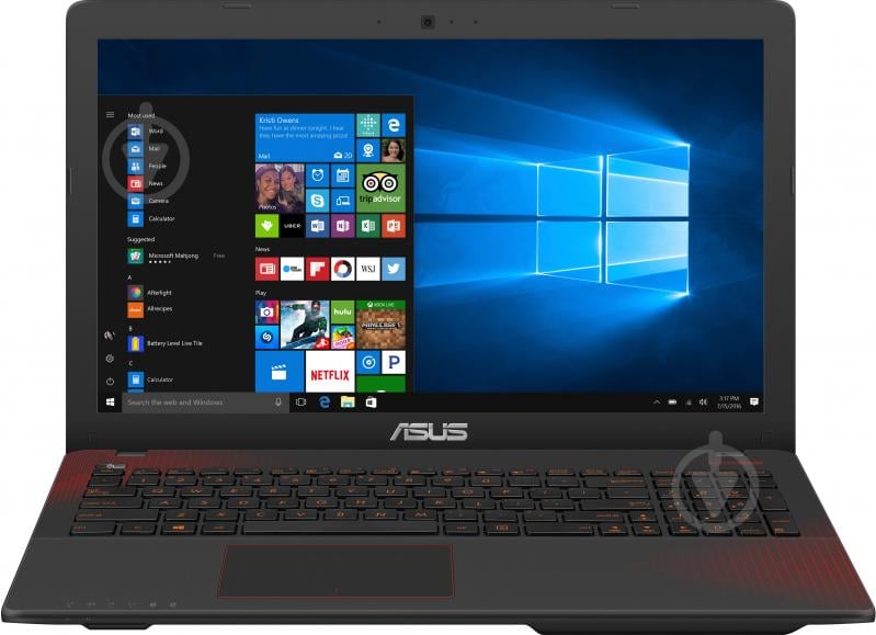 Ноутбук Asus X550IK-DM016 15,6" (90NB0GXJ-M00180) black - фото 2