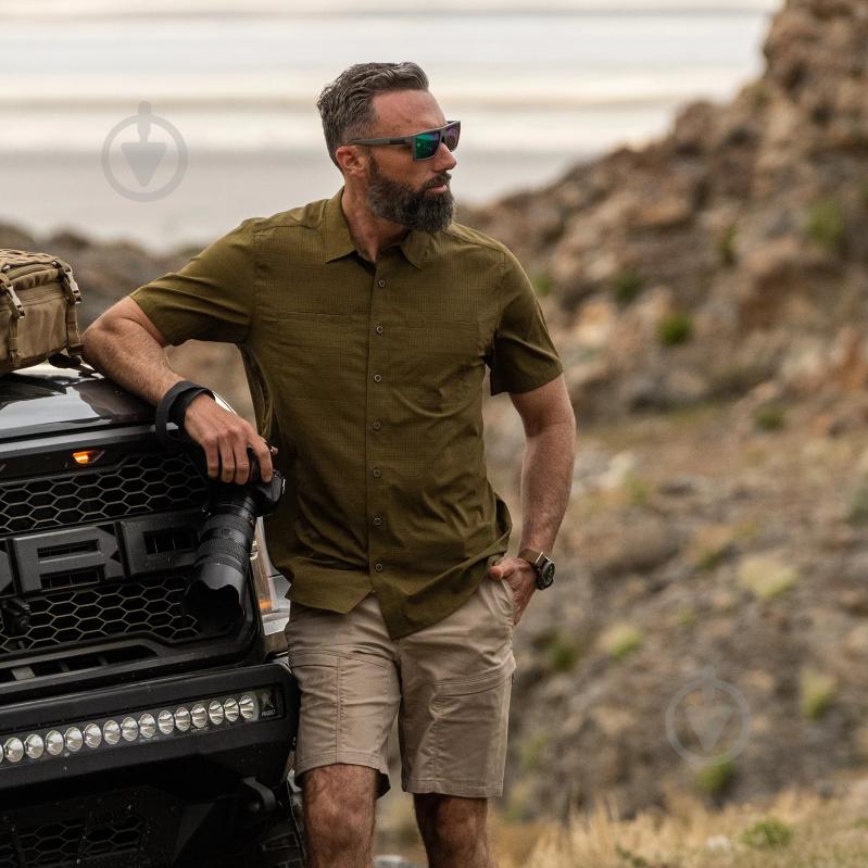 Рубашка 5.11 Tactical Ellis Short Sleeve Shirt р.S Field green - фото 2