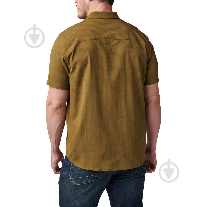 Рубашка 5.11 Tactical Ellis Short Sleeve Shirt р.S Field green - фото 6
