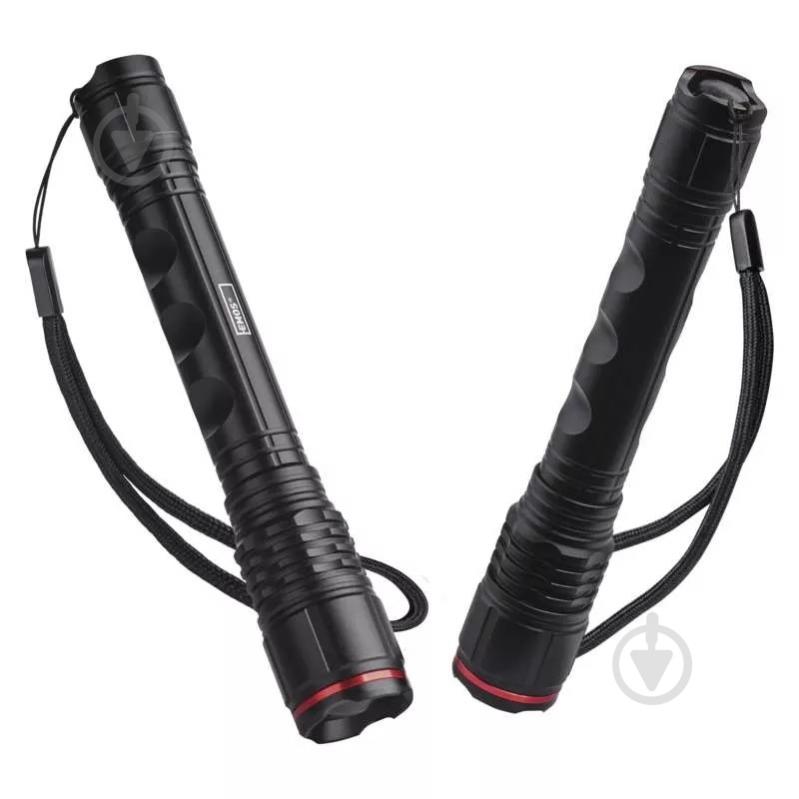 Ліхтар Emos 2xAAA метал фокус 120 Lm чорний P3113 - фото 2